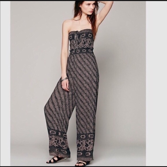 Free People Pants - Free People Tube top Romper xs